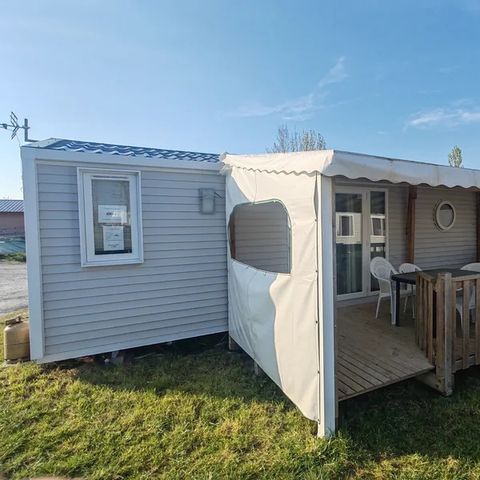 Mobilheim 4 Personen - Mobil Home Aqua 2Zi 4Pers Terrasse Halbüberdacht Clim TV
