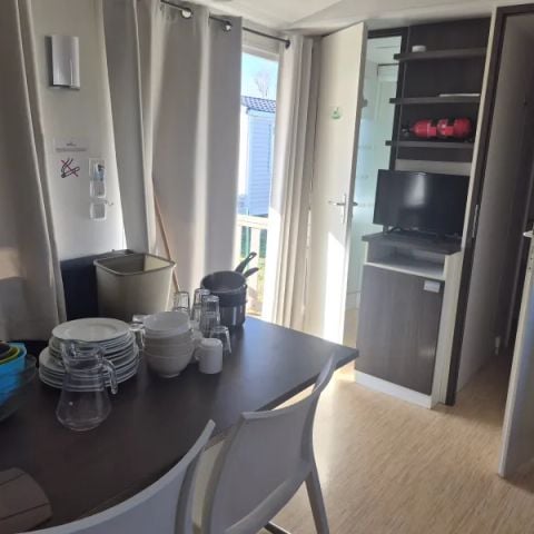 CASA MOBILE 2 persone - Mobil Home Aqua 1bed 2pers Terrace Semi-Covered Clim TV