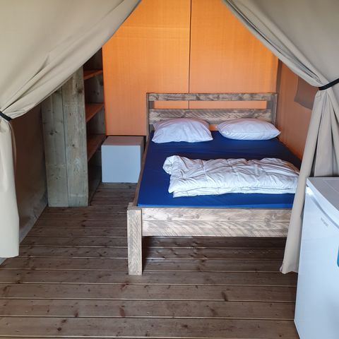 Tente en toile et en bois 6 personnes - Tentes safari - Sans sanitaires
