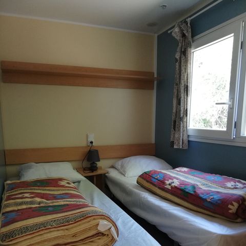 Mobilheim 4 Personen - Mobilheim Integrierte Terrasse 40 - 2 Schlafzimmer