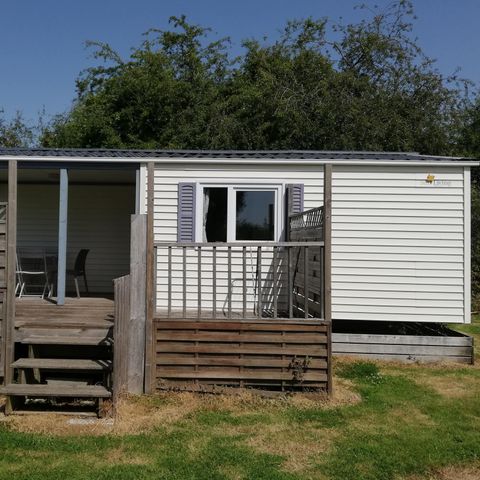 Mobilheim 4 Personen - Mobilheim Integrierte Terrasse 40 - 2 Schlafzimmer