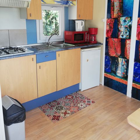 Stacaravan 4 personen - Stacaravan Integrated Terrace 40 - 2 slaapkamers