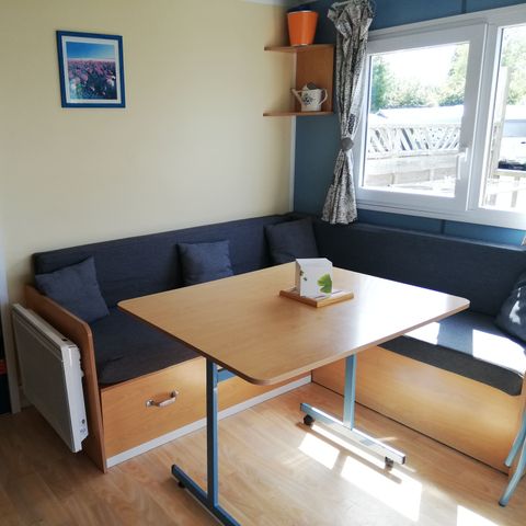 Mobilheim 4 Personen - Mobilheim Integrierte Terrasse 40 - 2 Schlafzimmer