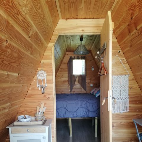 UNIEKE ACCOMMODATIE 2 personen - Ongewone Le Tipi (zonder sanitair)