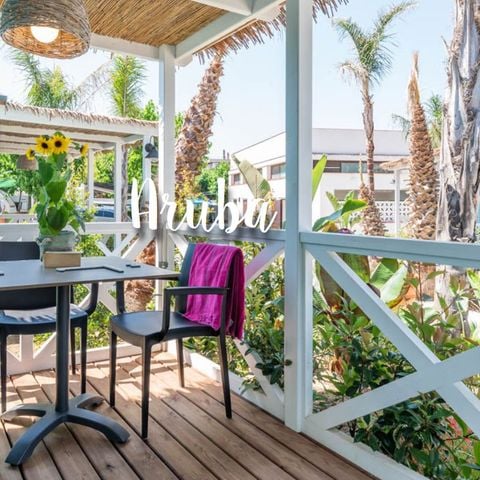 BUNGALOW 2 personnes - Bungalow Aruba bed and breakfast 2 pers