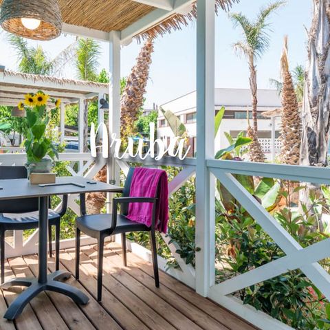 Bungalow 3 personen - Bungalow Aruba logies en ontbijt 3 pers