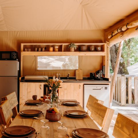 AUßERGEWÖHNLICHE UNTERKUNFT 6 Personen - INSOLITE Lodge | 3 Schlafzimmer