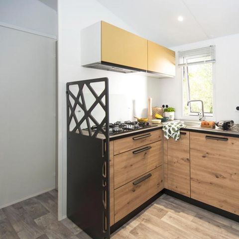 Stacaravan 4 personen - Classique CONFORT | 2 slaapkamers