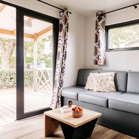 Stacaravan 4 personen - PREMIUM hut | 2 slaapkamers