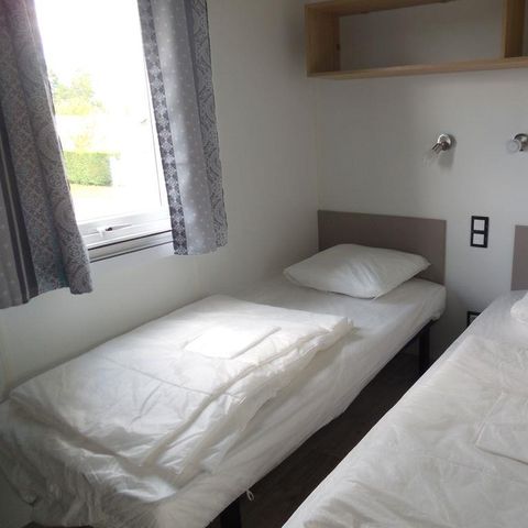 Stacaravan 4 personen - Stacaravan met 2 slaapkamers, 25m², met