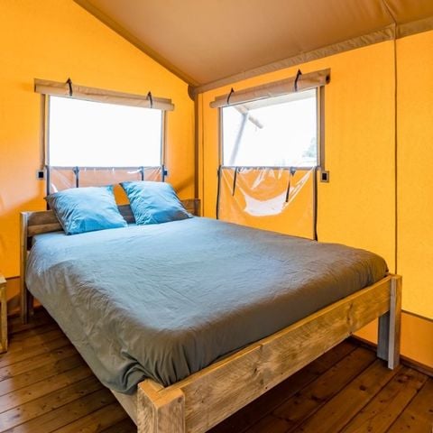 TIENDA DE LONA Y MADERA 4 personas - Tienda Lodge, 4 plazas, PMR