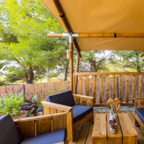 CANVAS AND WOOD TENT 5 people - Lodge Tent 3 Rooms