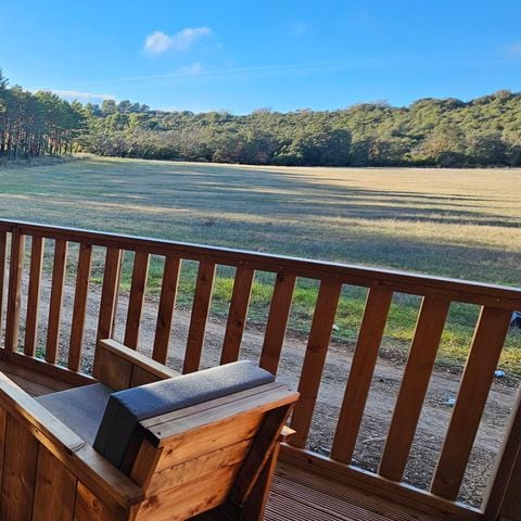 Safaritent 4 personen - Lodgetent - 35 m² - 2 slaapkamers - PMR