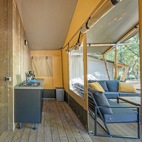 Safarizelt 5 Personen - Cikat - Safari-Zelt-Lodge (6P)