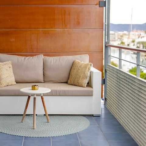 Slaapkamer 4 personen - Junior Suite 4 personen - Balkon - Zicht op het Kanaal