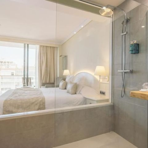 CHAMBRE 3 personnes - Double + lit supplementaire - Balcon - Vue Canal