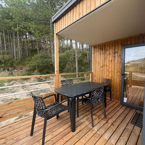 MOBILHOME 4 personas - Confort + 2 dormitorios terraza integrada