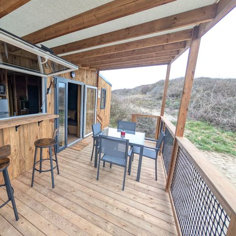 MOBILHOME 4 personas - Cabina con vistas al mar