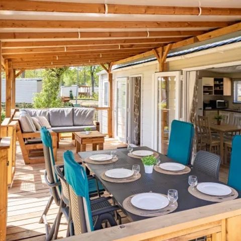 Stacaravan 6 personen - Comfort Plus 3 slaapkamer Lounge met vaatwasser