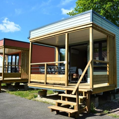 Mobilheim 4 Personen - 3-Zimmer-Wohnung für 4 Personen mit Klimaanlage + TV