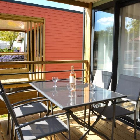 MOBILHOME 4 personnes - Living 3 Pièces 4 Personnes Climatisé + TV