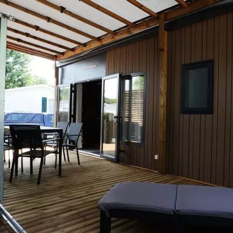 Stacaravan 6 personen - Acacia 4 Kamers 6 Personen Airconditioning + TV