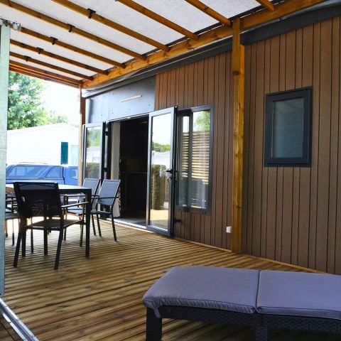 Stacaravan 6 personen - Acacia 4 Kamers 6 Personen Airconditioning + TV