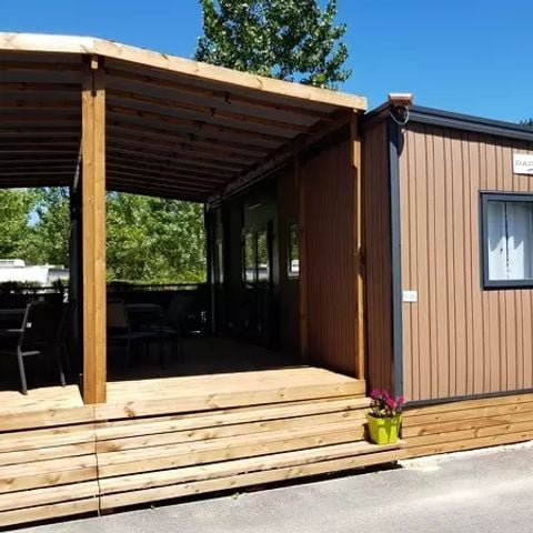 Stacaravan 10 personen - Stam 6 kamers 10 personen Airconditioning + TV 3sdb