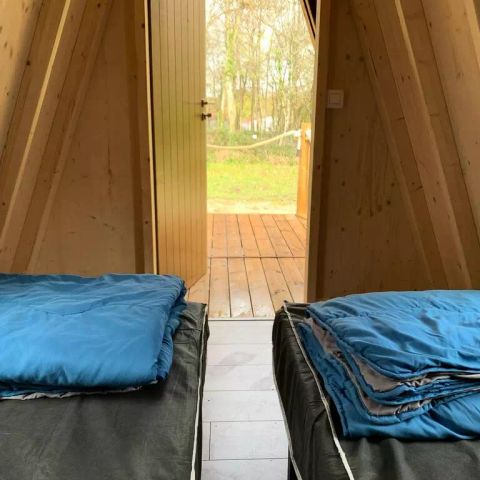 Accommodation 2 persons - The 2 person Hut without sanitary facilities