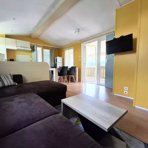 Mobile home 5 persons - Tournesol 3 Rooms 5 People Air-conditioned + TV