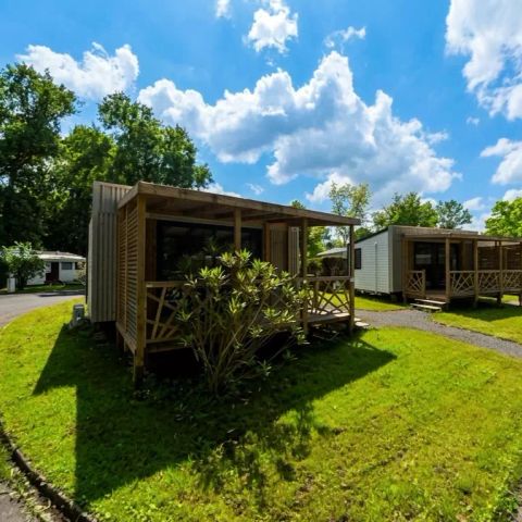 MOBILE HOME 12 people - Le Carré des Tribus 4 mobile homes for 12 people