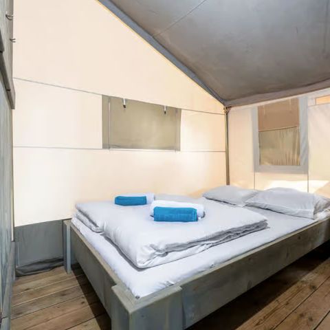 TENTE TOILE ET BOIS 5 personnes - Koversada Camping Resort - Tente Safari de luxe