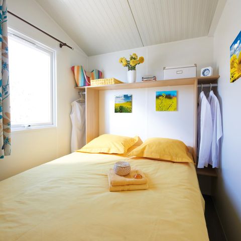 CANVAS BUNGALOW 4 people - 2-bedroom ROBINSON cabin (surface area 21m² - without sanitary facilities)
