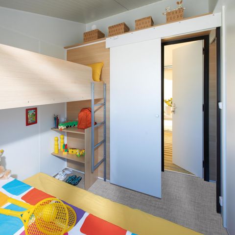 BUNGALOW DE LONA 4 personas - Camarote ROBINSON de 2 dormitorios (superficie 21 m² - sin instalaciones sanitarias)