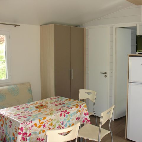 MOBILHOME 5 personnes - COSY 2 chambres (TV - terrasse 12m² - superficie 28m²)