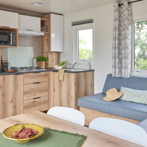 Mobile home 8 persons - Prestige Smala - 4 bedrooms - 2 bathrooms - 2 WC - CLIM - TV + Dishwasher