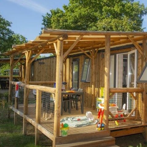 Mobilheim 8 Personen - Prestige Smala - 4 Schlafzimmer - 2 Badezimmer - 2 WC - KLIMA - TV + Geschirrspülmaschine