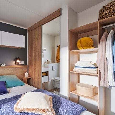 Mobilheim 6 personen - Prestige Trio - 3 Schlafzimmer - 2 Badezimmer - 2 WC - KLIMA - TV - Geschirrspülmaschine