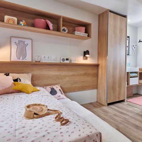 MOBILHOME 6 personnes - Prestige Duo - 2 chambres - 2 salles de bains - 2 WC - CLIM - TV + Lave vaisselle