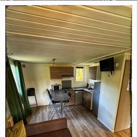 Chalet 4 personen - Détente 2Ch. 4 / 6 pers (2 extra personen mogelijk contact opnemen met de camping)