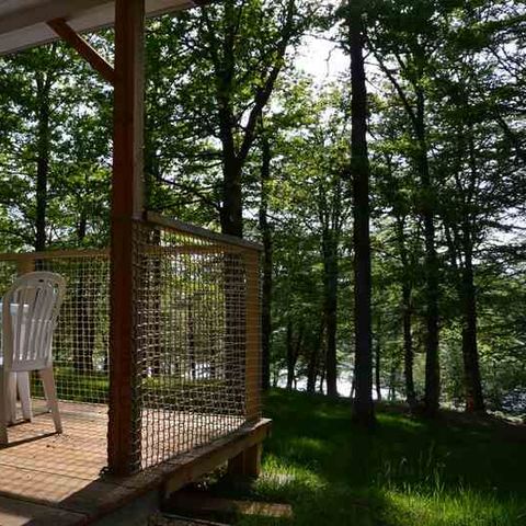 Chalet 4 persons - Détente 2Ch. 4 / 6 pers (2 extra people possible contact the campsite)