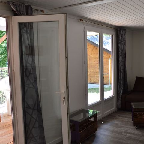 Chalet 4 personen - Vakantie 2Ch 4/6p (2 extra personen mogelijk met toeslag neem contact op met de camping)