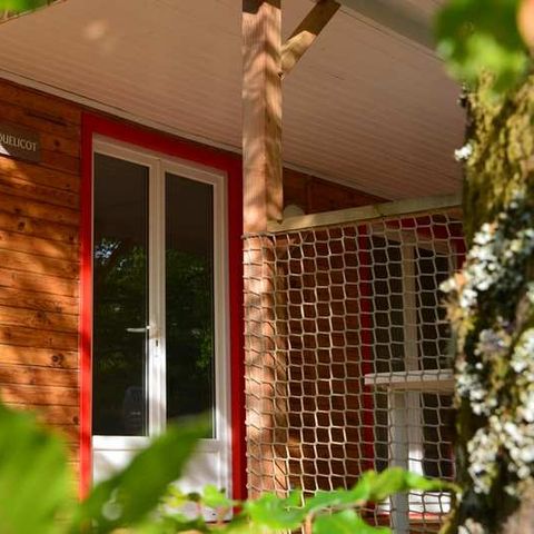 Chalet 4 persons - Holiday 2Ch 4/6p (2 additional people possible with supplement contact the campsite)