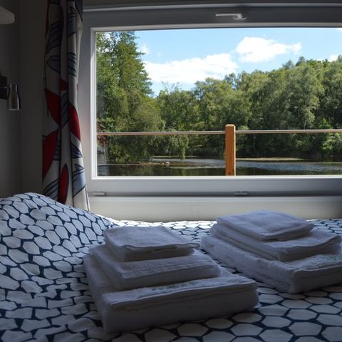 Unterkunft 4 personen - Schwimmendes Haus Aquapesca 2Zi