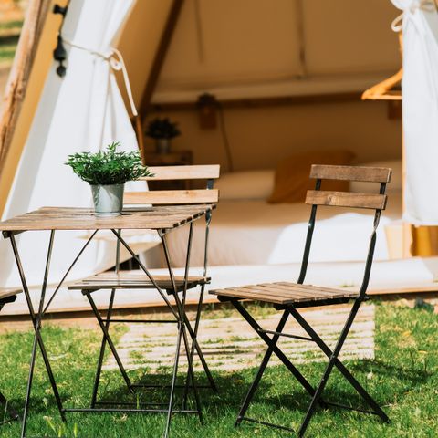 Tente en toile et en bois 2 personnes - KALA TENT