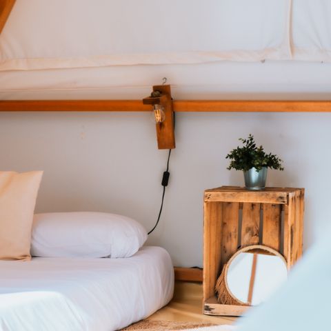 Tente en toile et en bois 4 personnes - SIROA TENT