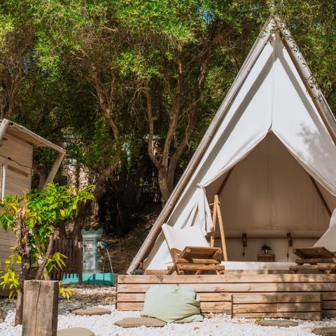 TENTE TOILE ET BOIS 4 personnes - SIROA TENT