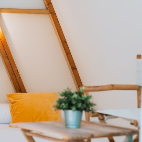 Tente en toile et en bois 4 personnes - BRUMA TENT