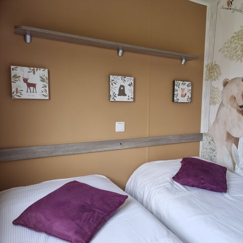 MOBILHOME 6 personas - Cabaña acogedora