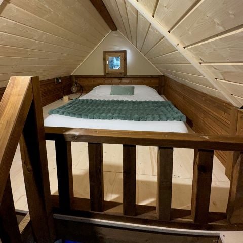 Tente en toile et en bois 2 personnes - Tente Bivouac